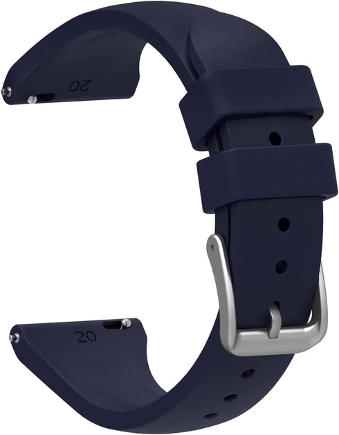 Soft Silicone Bands Compatible for Nerunsa P66D/Ddidbi P66D, Quick Release Replacement Watch Strap for P66 SmartWatch