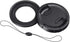 JJC 49mm Thread Filter Adapter for Canon PowerShot G7X III II G5X, includes Snap-On Lens Cap & Cap Keeper String