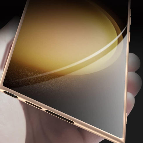 X-level Slim Fit Soft TPU Case for Samsung Galaxy S23 Ultra, Ultra-Thin Guardian Series, Gold