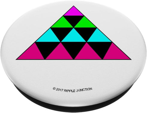 PopSockets Cell Phone Stands for Smartphones & Tablets - "Ripple Junction Pyramid Triangle"