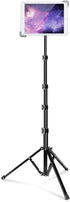 elitehood iPad Tripod Stand, Aluminum Alloy iPad Stand, 360 Rotation Adjustable Height iPad