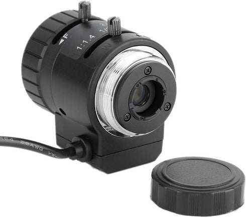 Mimdixy 3MP 2.8-12mm Camera Lens,HD Auto Aperture Zoom Focal Length Security Camera Lens High Definition Low Distortion