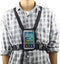 Smartphone Outdoor Chest Strap Mount + Waterproof Case Holder, Fits up to 5.5inch Mobile Phones for Outdoor Activities