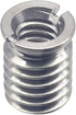 Stainless Steel 1/4"-20 Female to 3/8"-16 Male Screw Adapter, 4 Pieces, 12.5mm Height