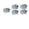 Lagogia 3-6V 5000RPM DC Micro Motor 140 Mini Motor Electric Motor Round Shaft