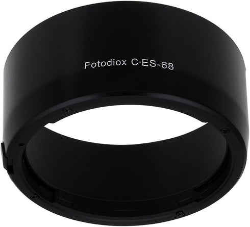 Fotodiox Lens Hood Replacement for ES-68, Compatible with Canon EF 50mm f/1.8 STM Lens