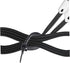 12pcs Silicone Cable Organizer Winder for USB and Headphone Cords Flexible Data Cable Holders for Desk Nightstand