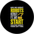 Ask Me About Robots Funny Engineering Robotics PopSockets Standard PopGrip