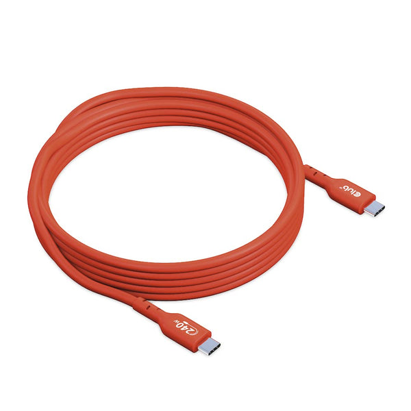 Shopify SEO: Club 3D CAC-1515 4m USB2 Type C to Type C Cable, 240W Charging, 480Mb Data, Certified Bi-Directional.