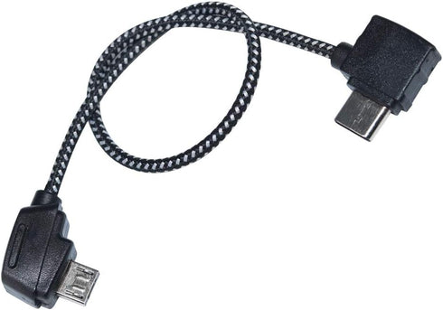 8.14 Inch 2 Hanatora Micro-AB to USB C Remote Controller Cable for DJI Mavic Mini, Mini SE & Mavic Pro/Zoom, Air, Pro