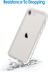JETech 4.7-Inch Case for iPhone SE 3/2 (2022/2020 Edition), Clear Anti-Scratch Shockproof Phone Bumper Cover