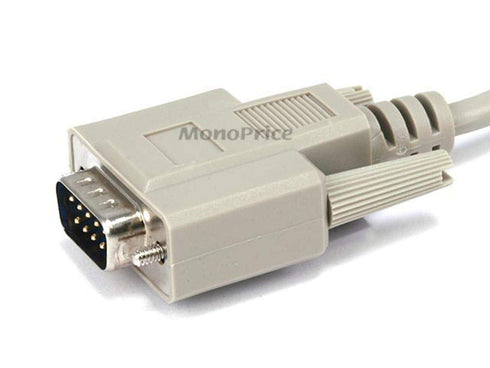 Monoprice 3ft DB 9 M/F Molded Cable