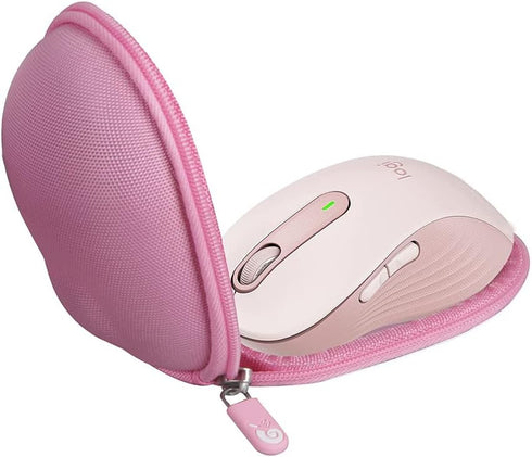 Hermitshell Hard Travel Case for Logitech Signature M650 Wireless Mouse (Pink)