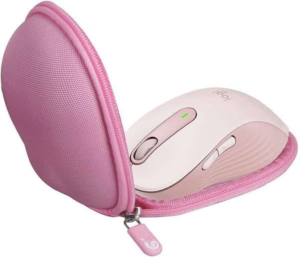 Hermitshell Hard Travel Case for Logitech Signature M650 Wireless Mouse (Pink)