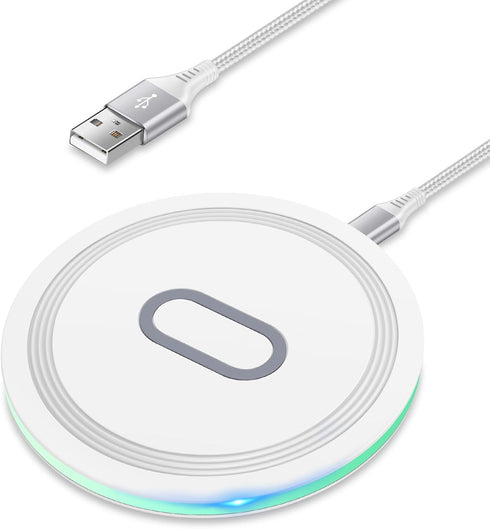 Wireless Samsung S24 FE Phone Charger for Android, Fast Charging Pad Compatible with Galaxy S24 Ultra