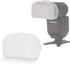 NEEWER Flash Diffuser for Square Head Speedlite Flash, Snap On PC White Light Modifier for Various Speedlights