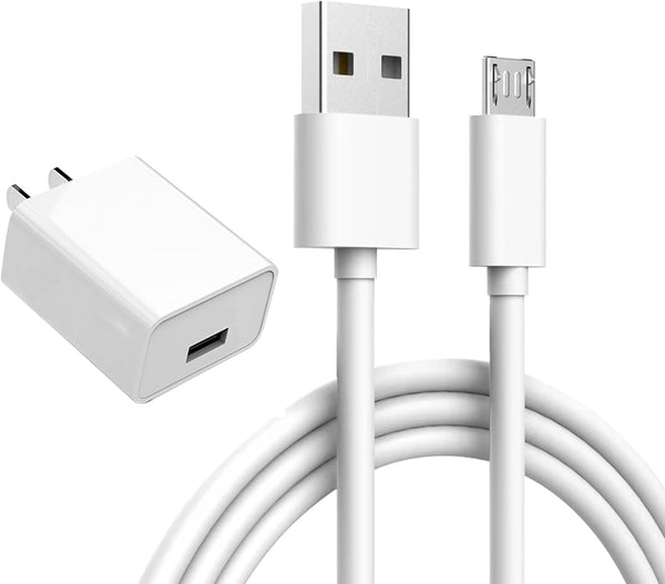 Power Adapter for Ring Indoor Cam, Wyze, Eufy, Blink, Simplisafe Camera, 10 ft Micro USB Extension Cable