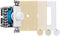 Monoprice 120-Watt Rotary Resistance Speaker Volume Control - 12-Position Switch, Multi-Color