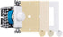 Monoprice 120-Watt Rotary Resistance Speaker Volume Control - 12-Position Switch, Multi-Color