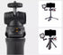 spovan 360 1/4-20" Mini Portable Camera Tripod and Selfie Stick for Smartphones with Rotating Cold Shoe & Thread