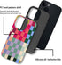SEized iPhone 14 Case, Colorful Checkerboard, Durable Protection for Girl, Women, Boy, Men