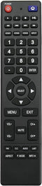New 850125633 Replaced Remote - Fit for HITACHI LED LCD TV Models LE32A509, LE32E6R9, LE39A309, LE43A509, LE49A509,