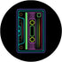 PopSockets Standard PopGrip - Cassette Tape - 80s 90s Music - Retro Vintage Disco Party
