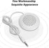 Lazmin112 Portable DIY Pillow Speaker, Mini Stereo Desktop Speaker with 3.5mm Plug for MP3, MP4, CD Player, Mobile