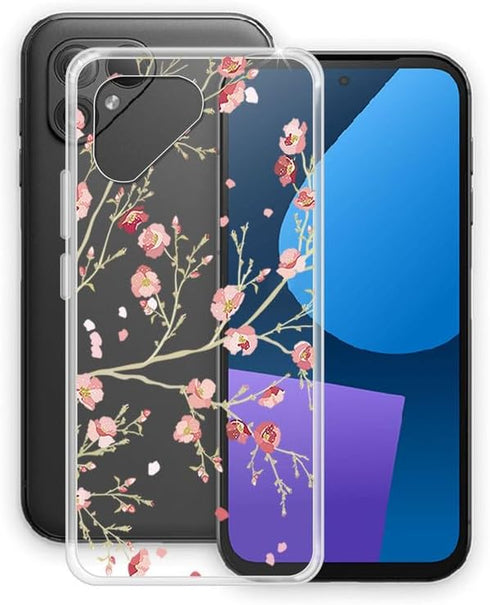 Phone Case for Fairphone 5 (6.46"), Clear TPU Soft Silicone Cover, Ultra-thin Anti-Yellow Shockproof Protective Shell