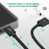 Braided 6ft Mini USB Cable Type A Male to Mini B for GoPro Hero 3+, PS3 Controller, MP3 Player, Garmin, Canon.