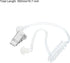 MECCANIXITY Ear Piece Headset Earpiece Agent Secret Earpiece Costume Prop, Replacement Acoustic Tube for 2-Way Radio Audio Headsets, Pack of 2