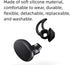 Silicone Earbud Replacement Tips Compatible with Bose StayHear Max Tips Kit, 3 Pairs L Size
