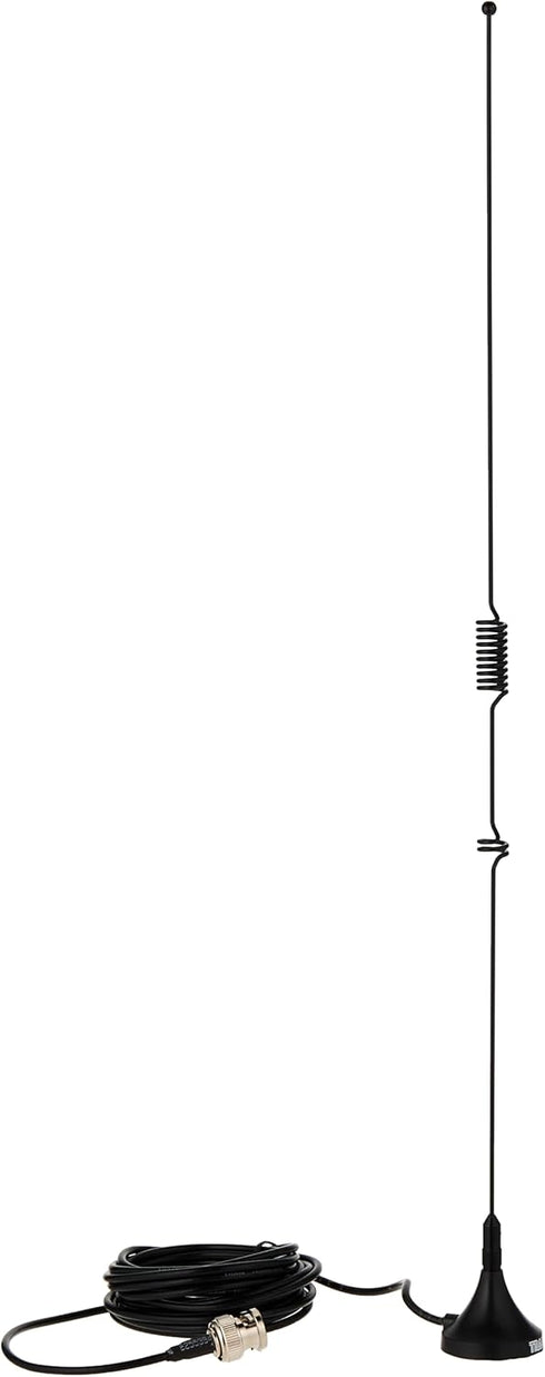 Tram Scanner Mini-Magnet Antenna VHF/UHF/800MHz1,300MHz with BNC-Male Connector