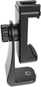 CAMBOFOTO PC31 Cell Phone Holder w Cold Shoe Mount, Tripod Mount Adapter Rotatable