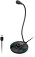 JOUNIVO USB Recording Microphone, Computer PC Podcast Condenser Cardioid Mic with Mute Button