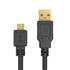 Cmple - Micro USB Cable, 1.5ft Male to Male, Charging & Data Sync for Android, Black