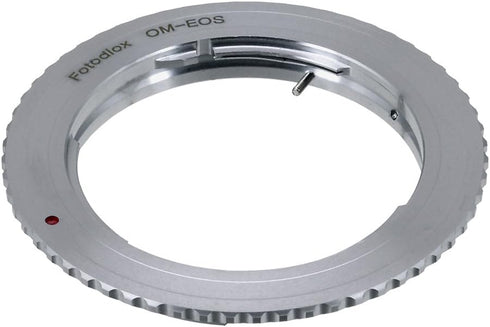 Fotodiox Lens Mount Adapter for Olympus Zuiko (OM) 35mm SLR Lens to Canon EOS (EF, EF-S) Camera Body