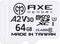 AXE MEMORY 64GB Micro SD Card, 4K Ultra Full HD Video, Premium Speed MicroSDXC with SD Adapter