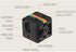 Webcam Mini Camera SQ11 HD Camcorder SQ8 SQ9 Upgrade Night Vision Mini Cam 1080P Sports Mini DV Voice Recorder (Black)