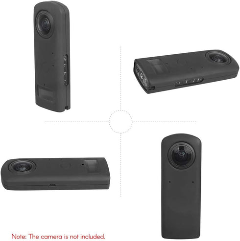 Andoer Soft Silicone Protective Cover Case with Lens Protection for Ricoh Theta Z1 Camera Accessories