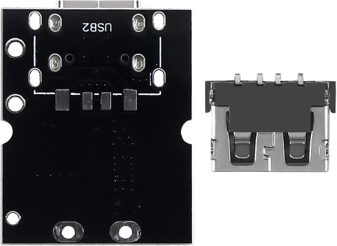 ATNSINC 12PCS 5V 2A Type-C USB Boost Converter Step-Up Power Module Mobile Power Bank Accessories with Protection LED