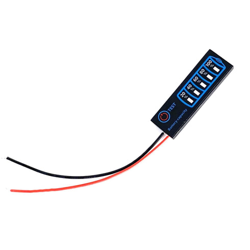 5PCS 2S-8S DC5-30V Lithium Battery Charge LED Display Tester, Capacity Test Power Level Indicator Board