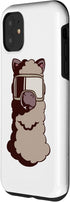 iPhone 11 Virtual Reality Llama - Funny Llama With VR Headset Glasses Case