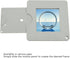 Luqeeg Plastic Painting View Finder, Gray Value Comparison, Landscape Design, Color Isolation View Finder with Sliding
