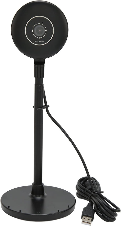 Sorandy 1080P Webcam, Adjustable USB HD Laptop Webcam for Computers, Webcam with Telescopic