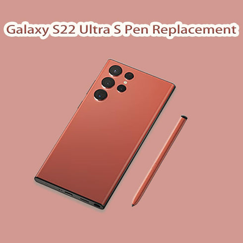 Orange Galaxy S22 Ultra Pen for Samsung Galaxy S22 Ultra 5G Touch Screen Stylus Replacement Parts, No Bluetooth