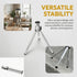 MOPFOL Mini Aluminum Alloy Flexible Tripod Stand Portable Bendable Legs Projector Holder with Ball Head for Camera