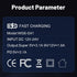 66W Multi-Port USB C Car Charger, PD&QC3.0 Super Fast Charger Adapter for iPhone/Android/Samsung/iPad Pro and More