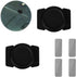 Tinoaly 2pcs Magnetic Holder Case Compatible with AirTag, Waterproof Hidden Magnet Mount Silicone