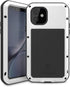 Bpowe Super Shockproof Case for iPhone 11 - Heavy Duty Sturdy Protector Cover, Gorilla Glass Armor (White)